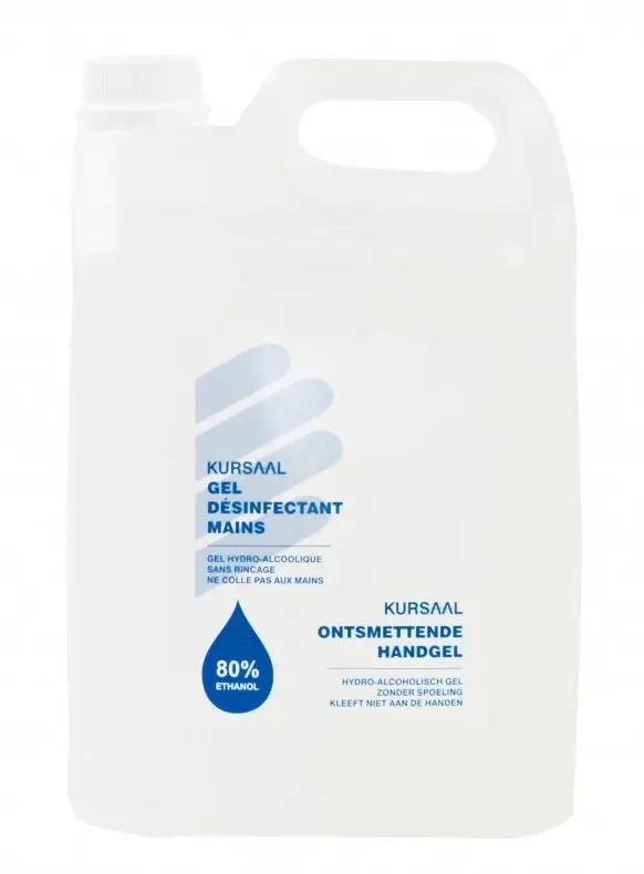 Gel hydroalcoolique 80% 5 litres 