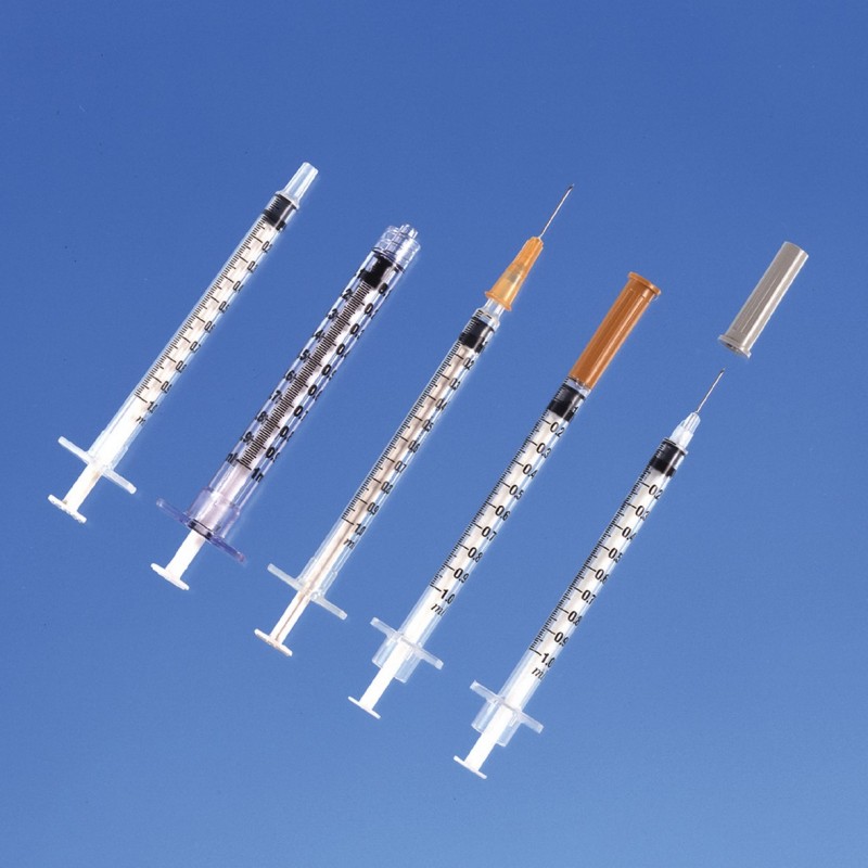SERINGUE TUBERCULINE 1ML MONTEE AIG 4.5