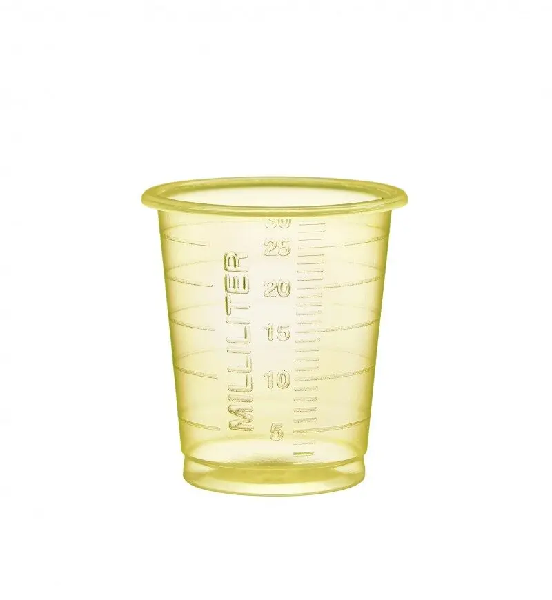 GODET 25CC ETROIT JAUNE X90