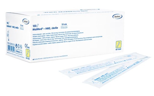 [00075049] Maimed sterile tongue depressors /100 Units