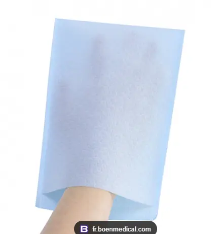 [35106003000] Serenity Care - Gants de toilette sec 23x15 cm (60 Unités)