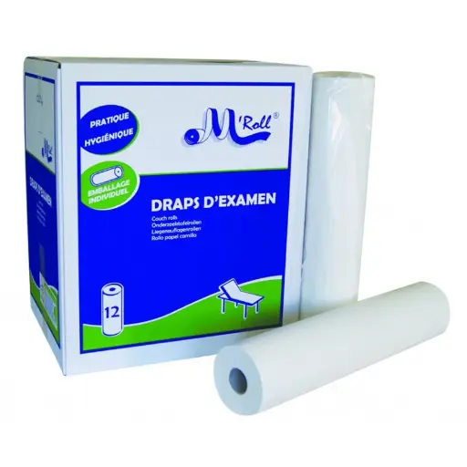 [J218LMR] DRAP EXAMEN BLANC ECO 135F 2PLIS L50 (M)