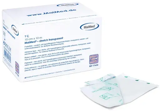 [77602] Maimed stretch transparent 10cm x 10m