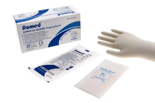 [OPST065] GANTS LATEX POUDRE CHIRUR 6,5 STERILE